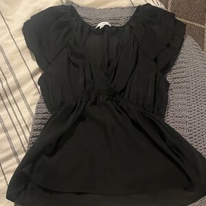 L. Love Black Women's Blouse